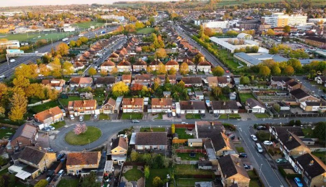 Canadian housing market_aerial view